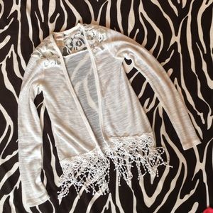 Girls fringe cardigan- Daytrip
